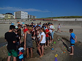 Bau des Sandschiffs