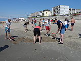 Bau des Sandschiffs