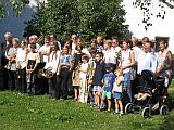 Gruppenfoto mit Manfred Glowatzki (Wenn Sie
                Herrn Glowatzki suchen: ganz links außen) 