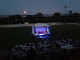 Wormatiastadion bei Nacht