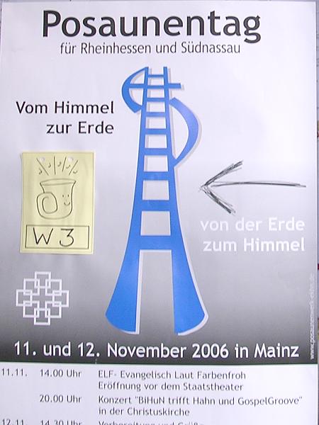Hubi-Tubi zeigt den Weg zum Jungbläser-Workshop