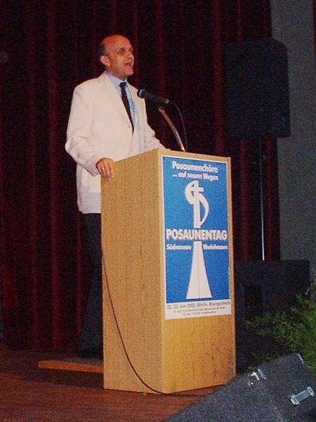 Landeskirchenmusikdirektor Michael Graf M&uuml;nster